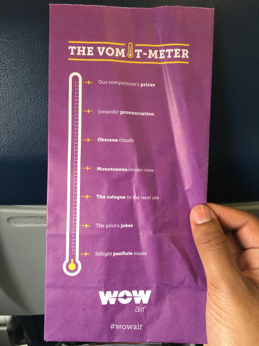 Your in-flight entertainment should you decide to come without a book or an iPad full of movies.