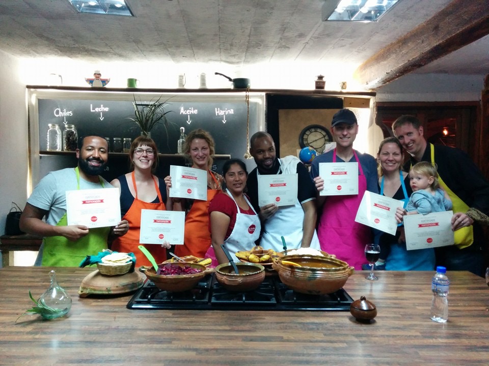We all walked away certified in Guatemalan cooking!