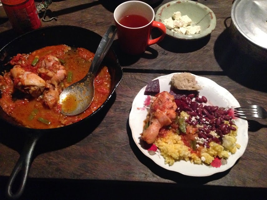 Cooking on the road helped me save money as well.