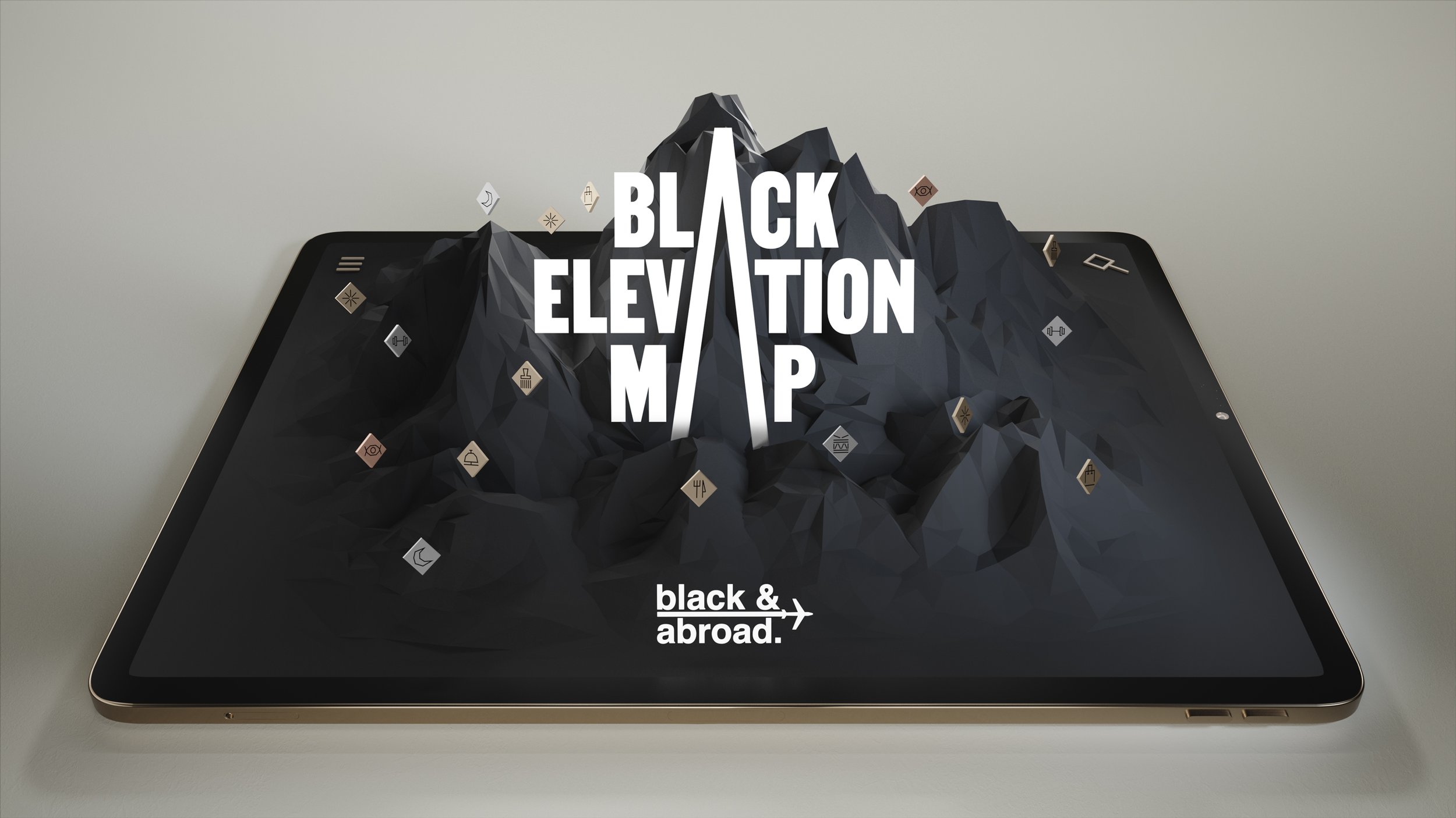 Black & Abroad Introduces the Black Elevation Map — Black & Abroad
