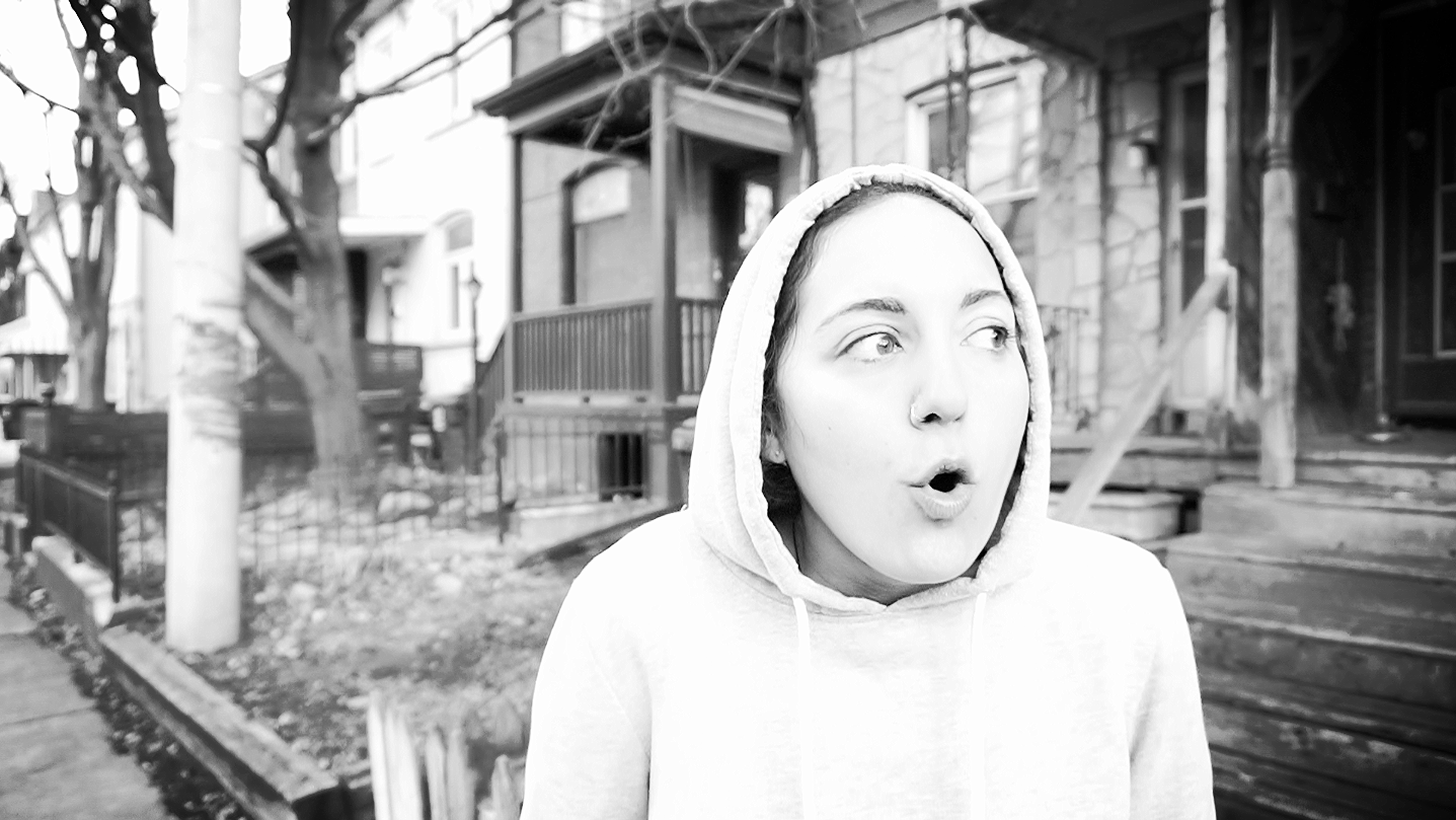 "JUANITA" (LALITA BALLESTEROS), ON CAMERA. TORONTO, 2015