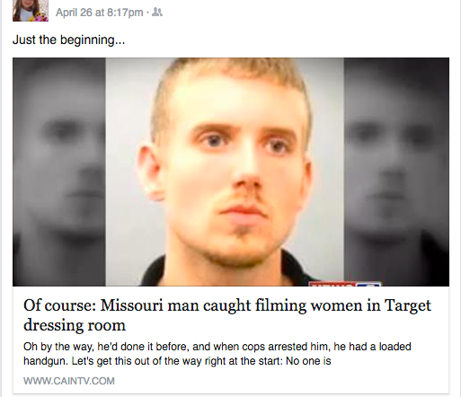 Missouri pops off the crazy party. This must be the first time a man decided to film women in a dressing room, because that’s never happened before.