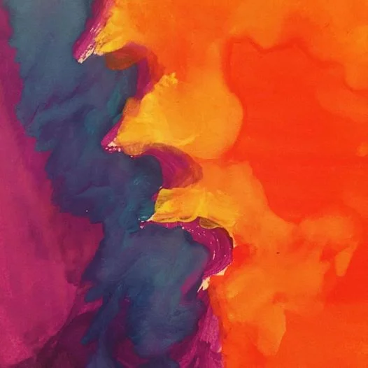 The bleed through. #Miami talks and art self-realized. 