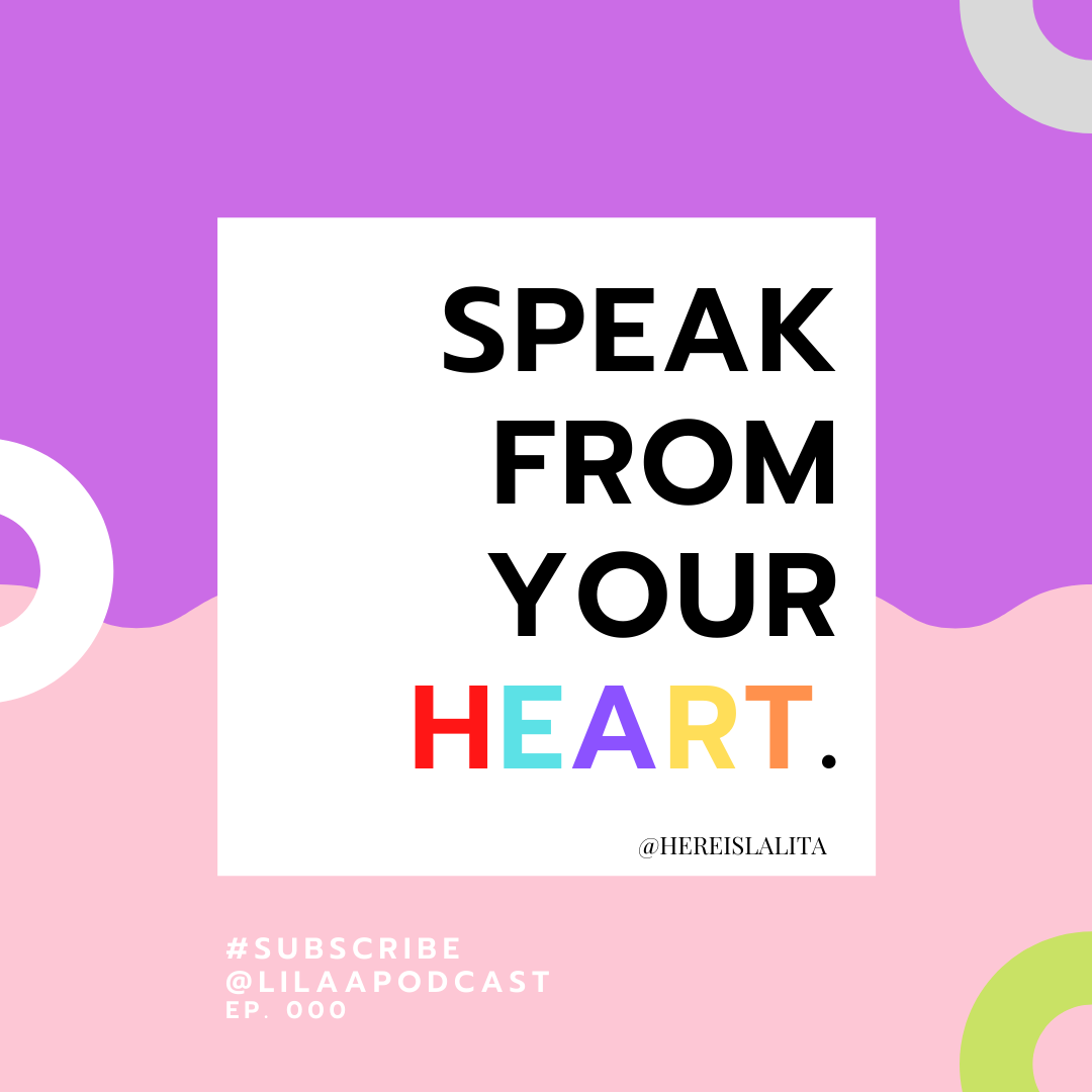 (new episode) Your heart is your first language.