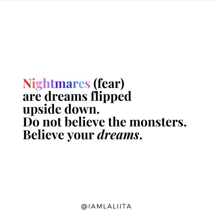 Nightmares vs. Dreams (+ the Power of Small Possibilities) Ep. 24