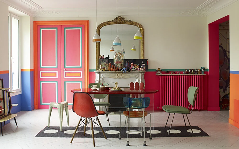 Manish Arora’s home in Paris.
