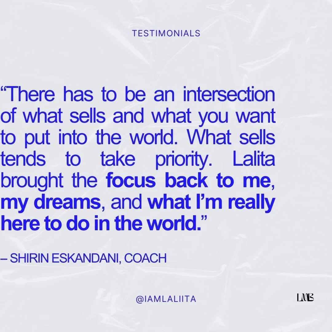 Meet Shirin, a world-class life coach and entrepreneur who teaches women how to be their own healers. Her work actively creates spaces that are anti-racist and inclusive. 

What she needed:
+ Slow down and push the pause button. 
+ Holistic approach 