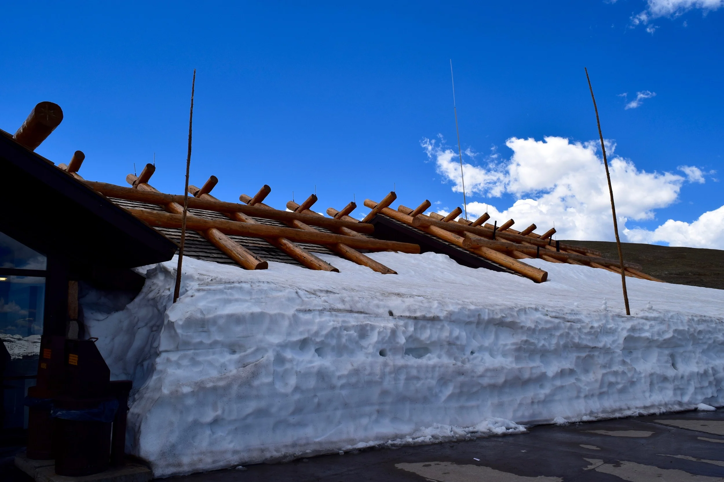 Alpine Visitors Center - or, what you can see of it!