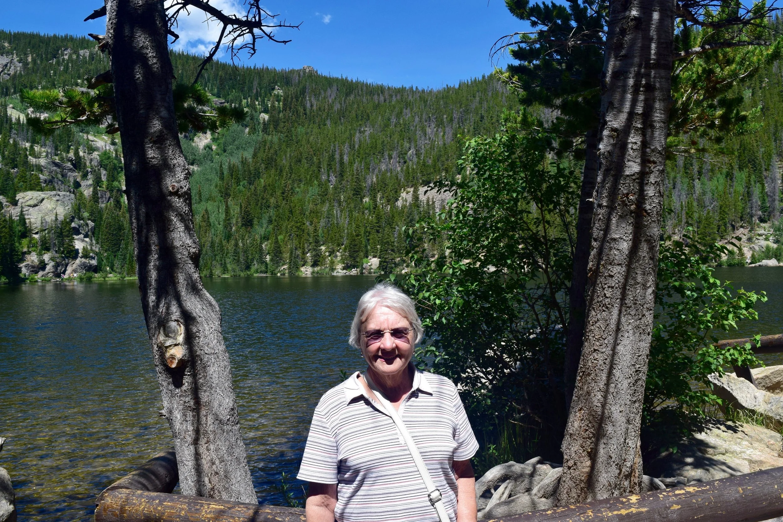 Grandmommie at Bear Lake!