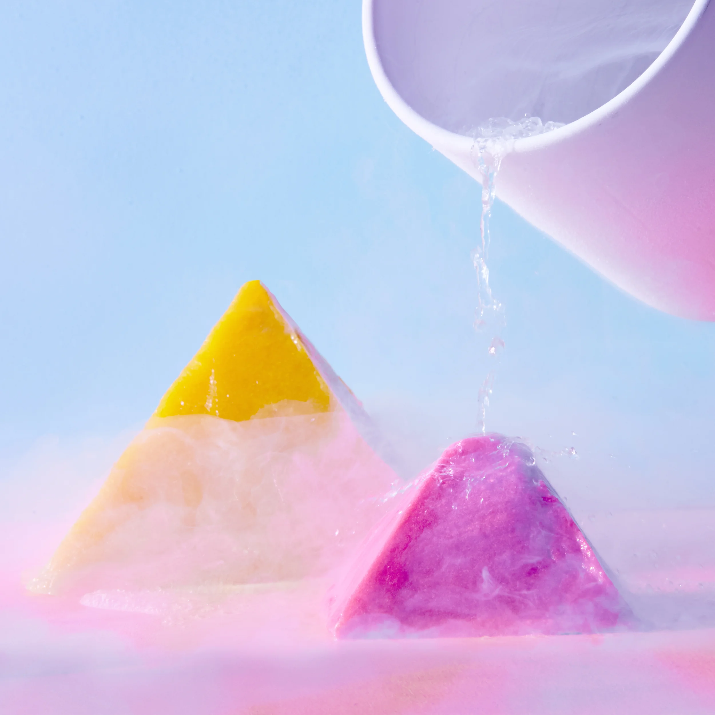 #TalentiArt is happening, friends. Great Pyramids of Sorbetto, c. 2015. 