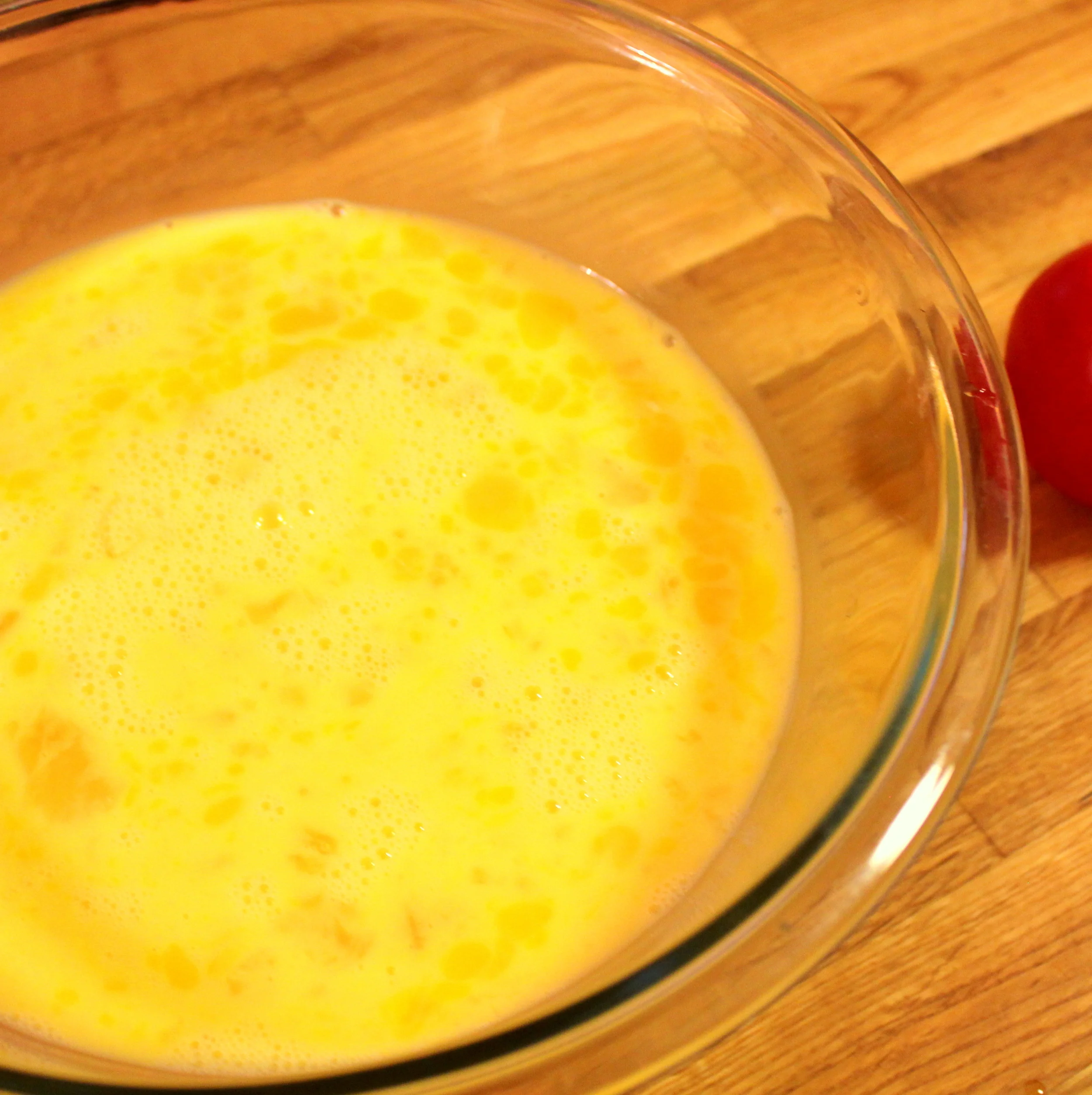 Eggy eggs before the scramble