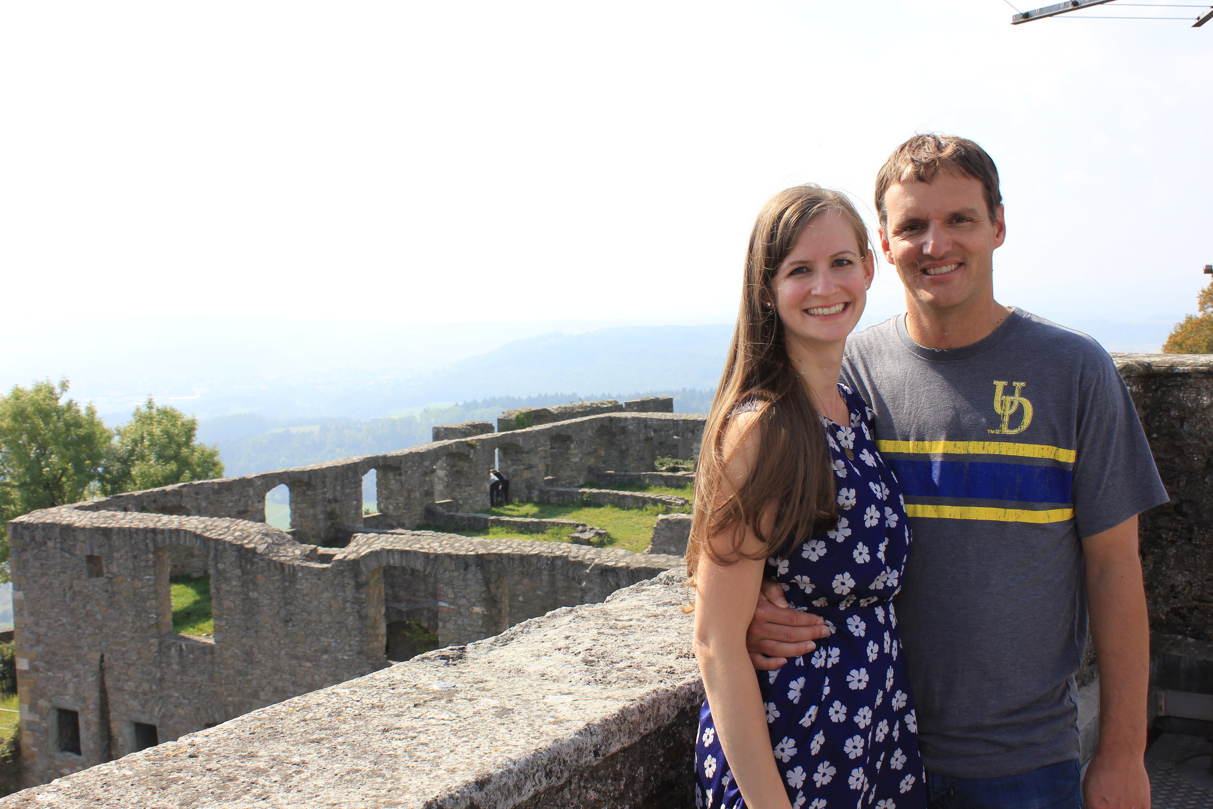 Castle in Singen, Germany, September 2017