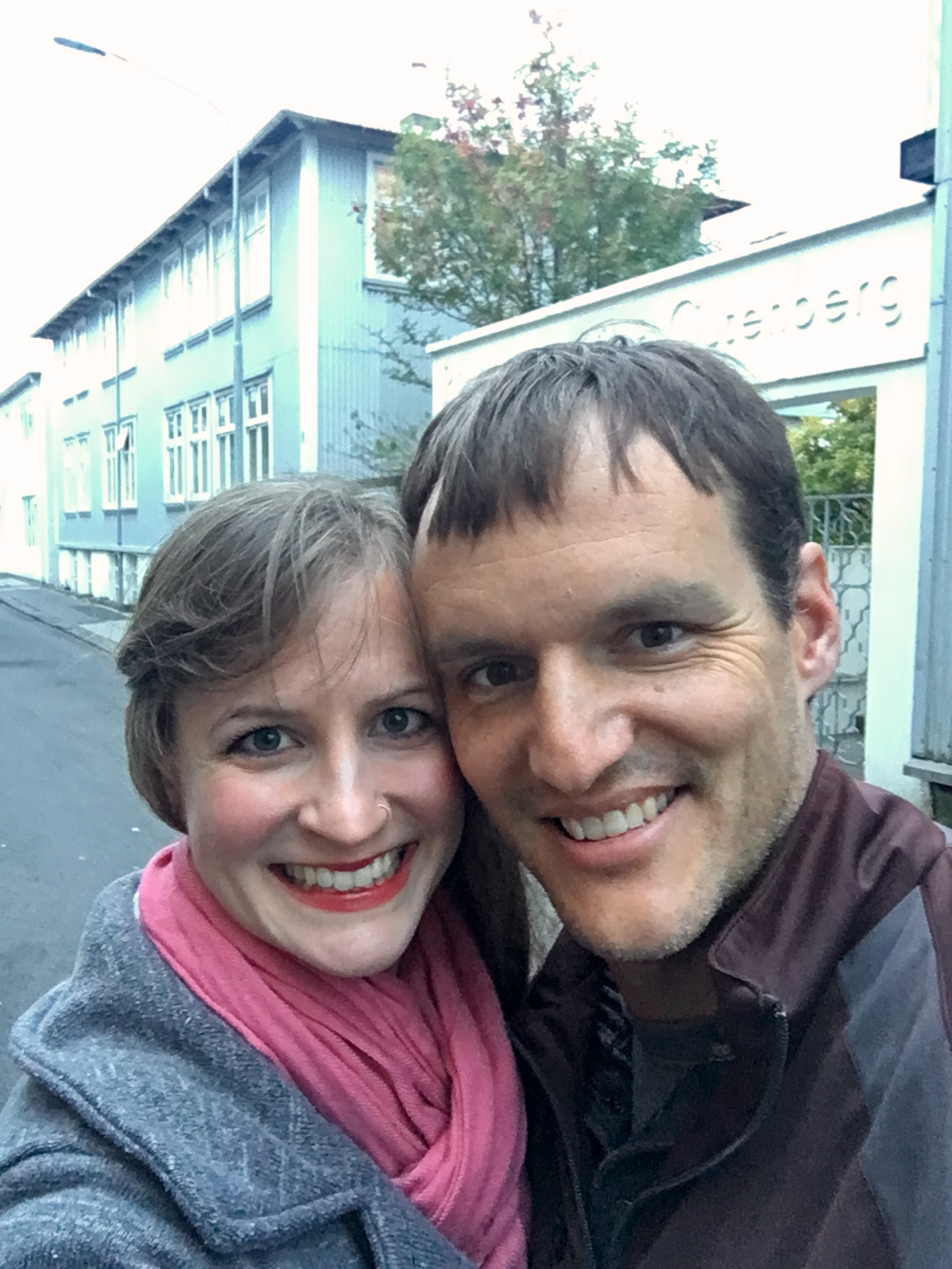 Date night in Reykjavic, Iceland, 2017