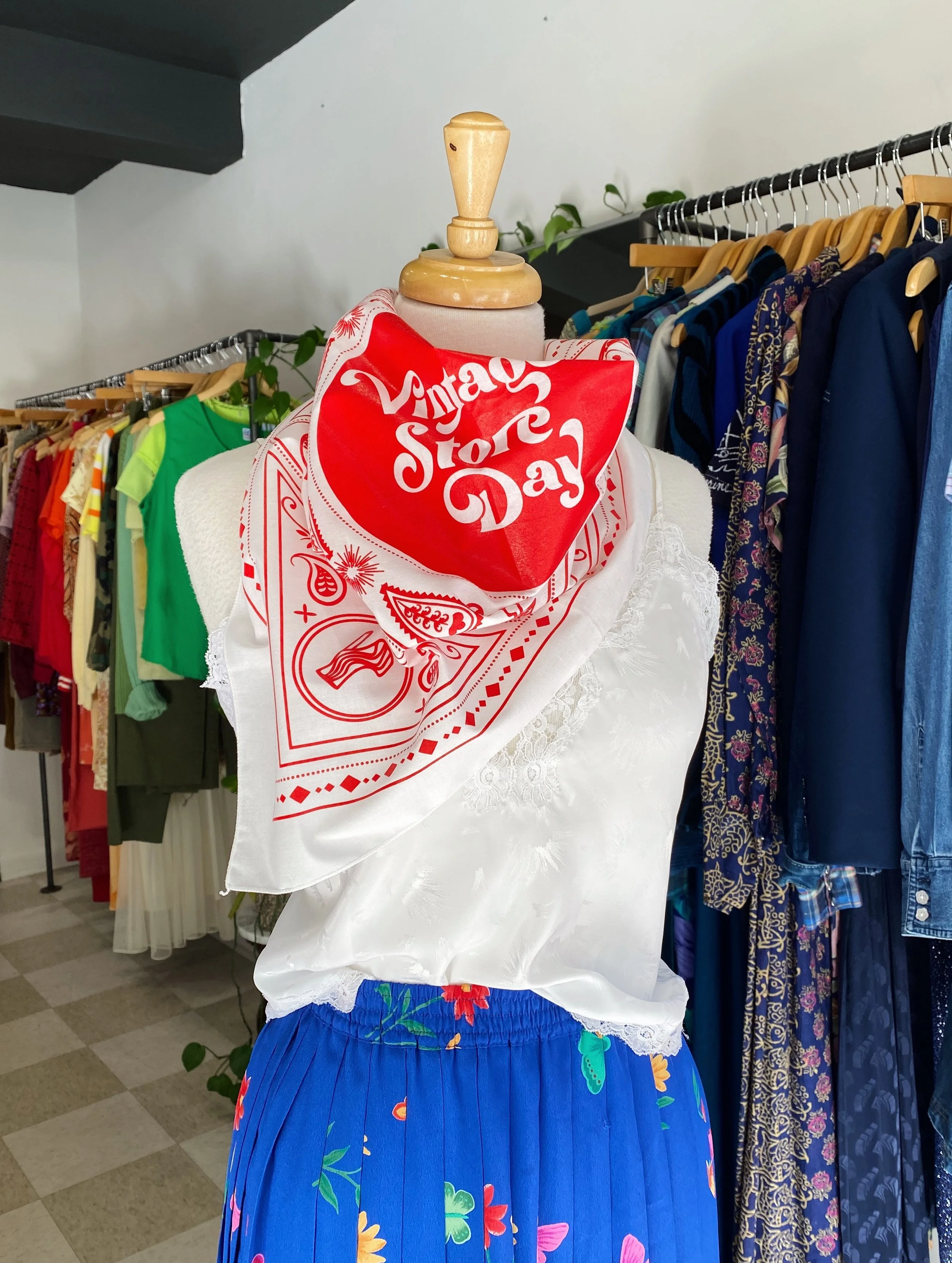 Happy @vintage_store_day! It&rsquo;s party time in your new favorite vintage hub, @downtownyorkpa. Stop into @revoltstylestudio, @feralheartclubvintage, @thekitsch_enette, &amp; @editionstyles.vintage &amp; enter to win the Vintage Store Day giveaway