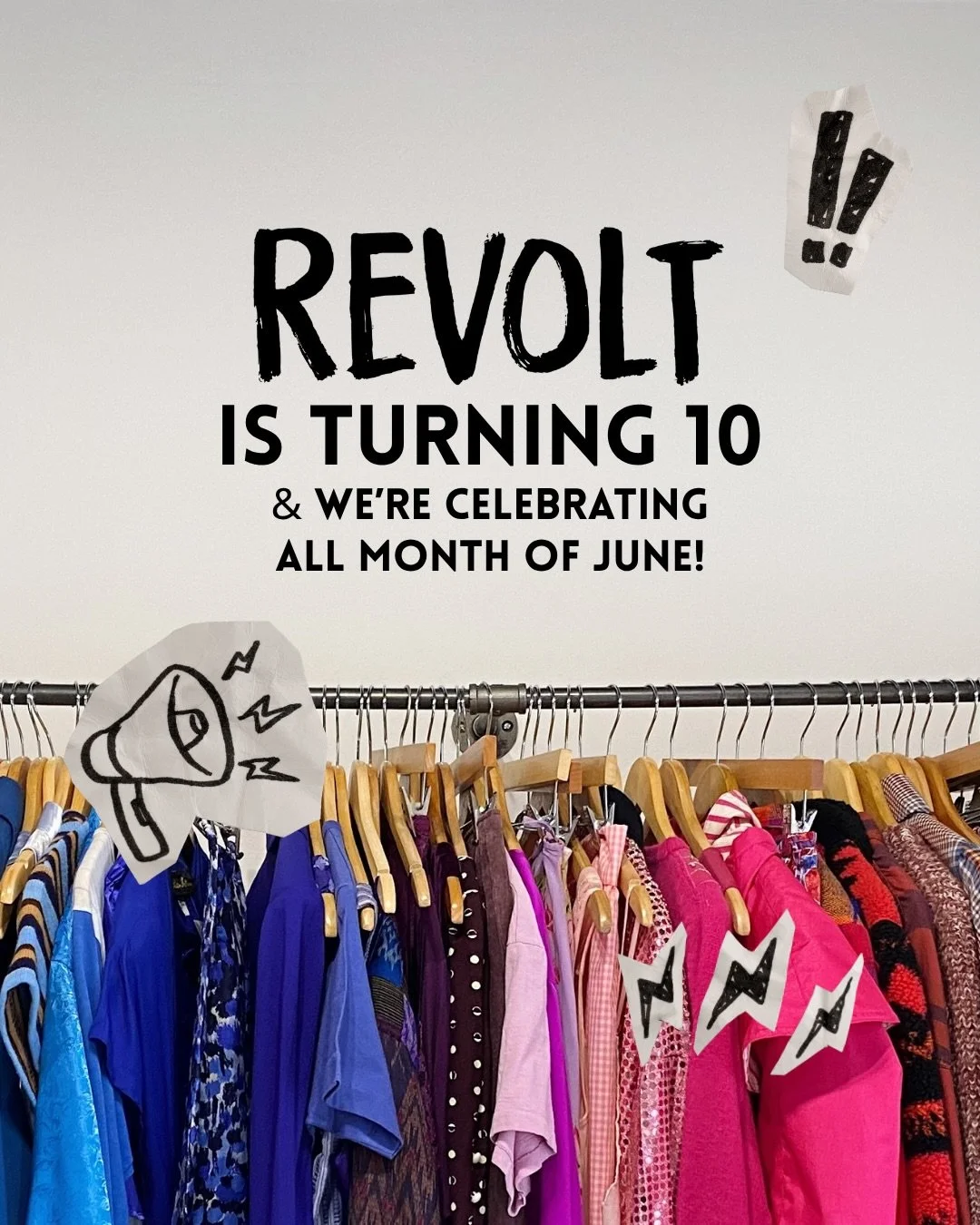 Revolt is (gonna be) a decade old! We opened our store in @downtownyorkpa on June 3, 2016, so I&rsquo;m just a few short weeks, we&rsquo;ll be 10 years old. 😳 For the last few years, we&rsquo;ve celebrated our birthday with a Customer Appreciation W