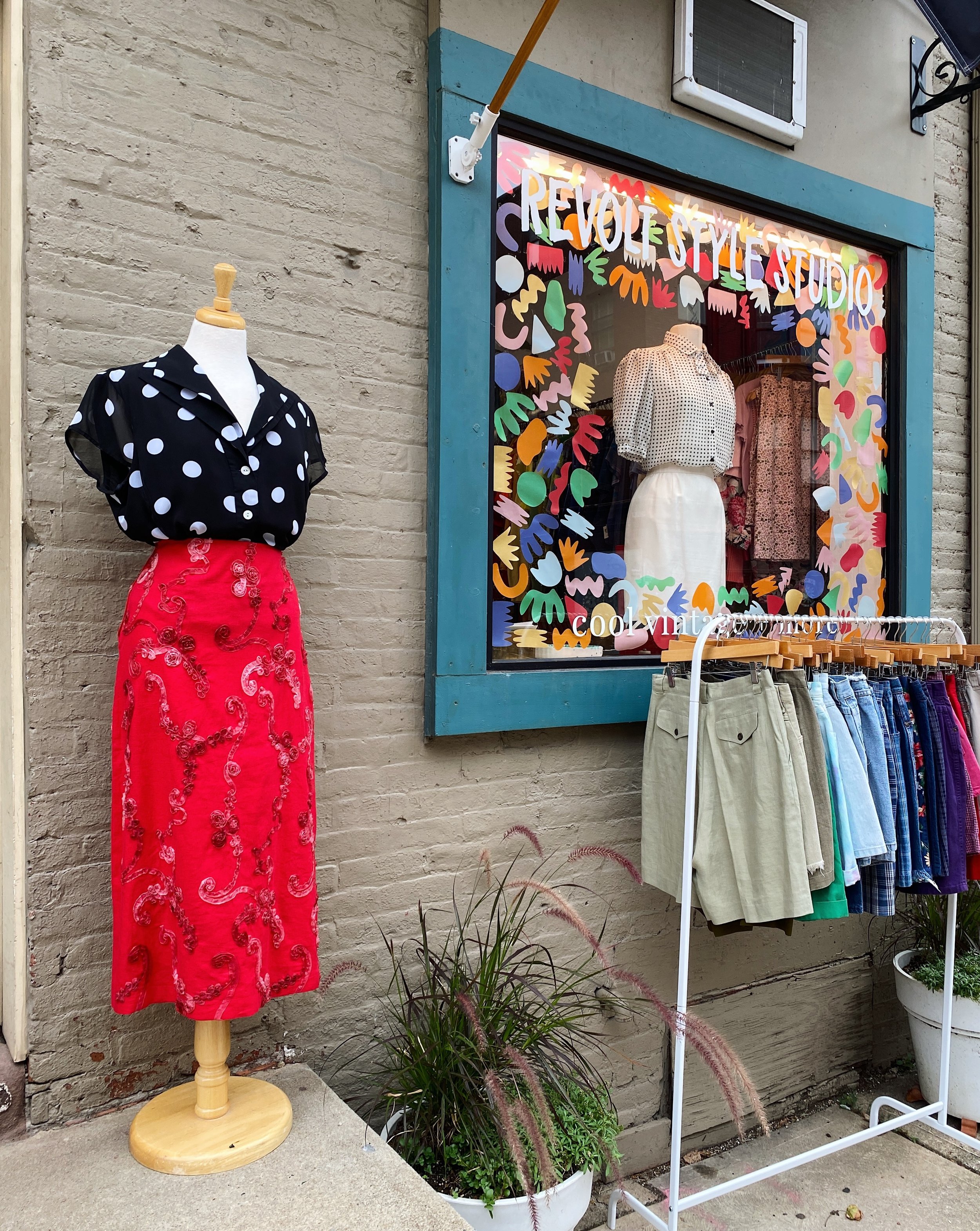 Our storefront is looking colorful and fresh, but somehow inside the shop is even cooler? (Maybe it&rsquo;s the ac? 😉)