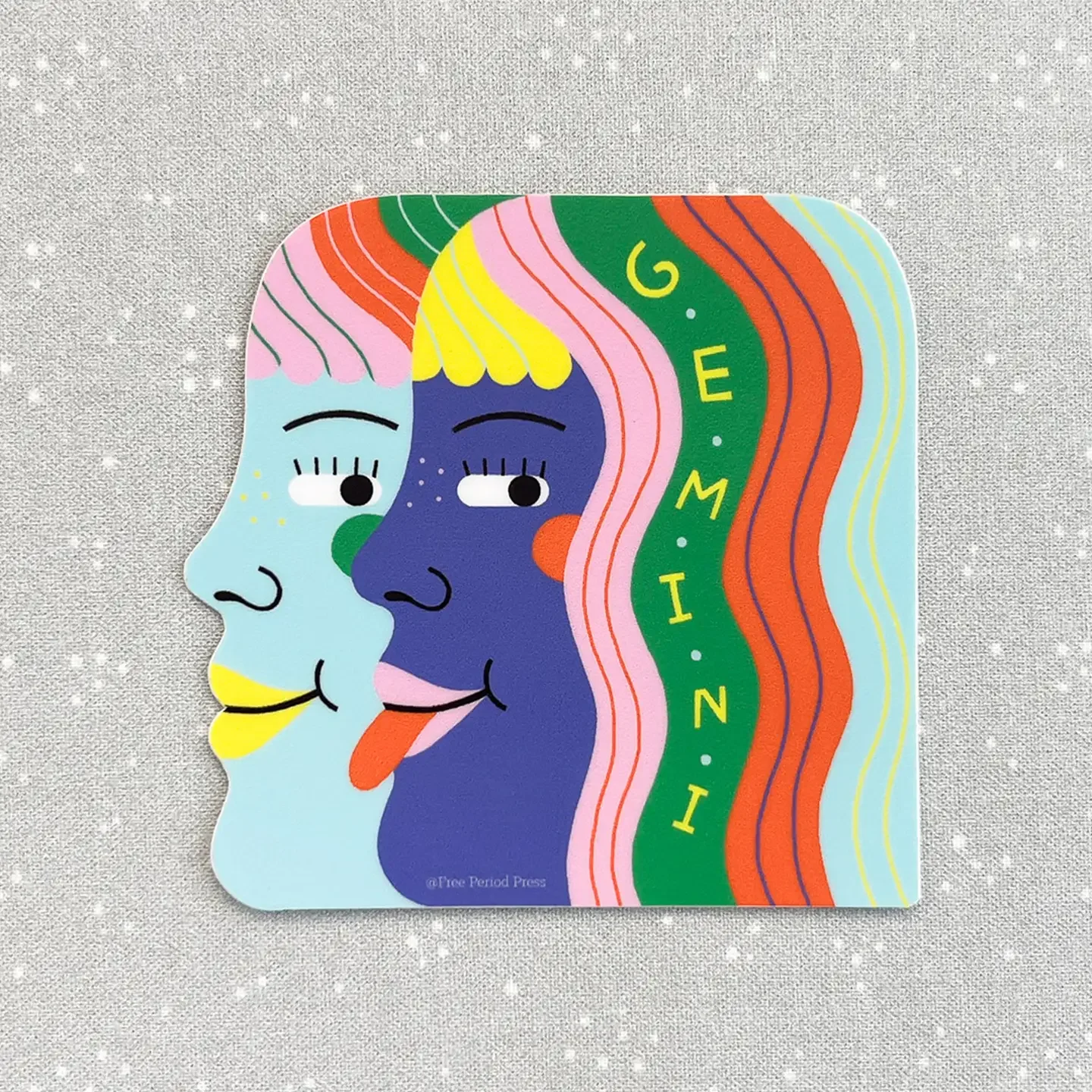 Gemini Zodiac Vinyl Decal Sticker