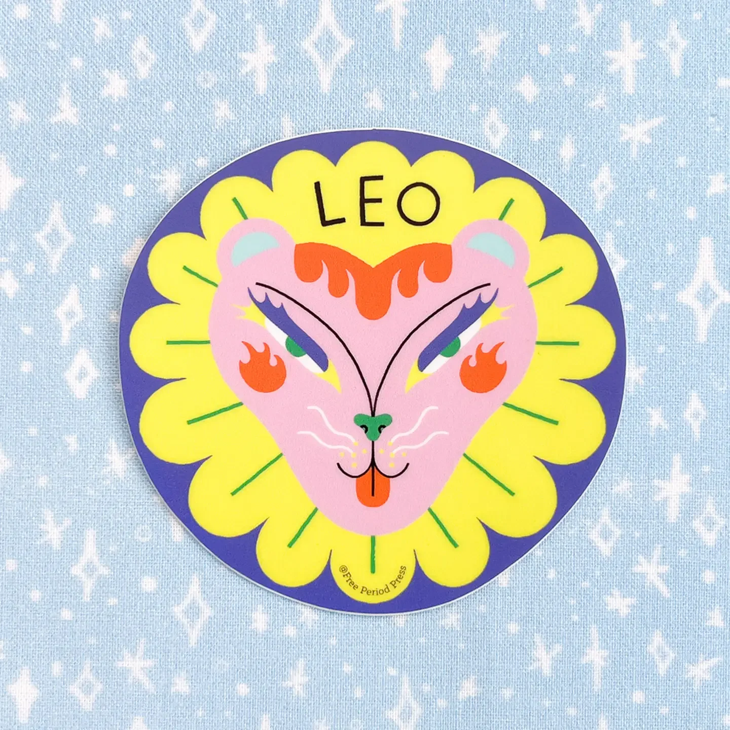 Leo Zodiac Vinyl Decal Sticker