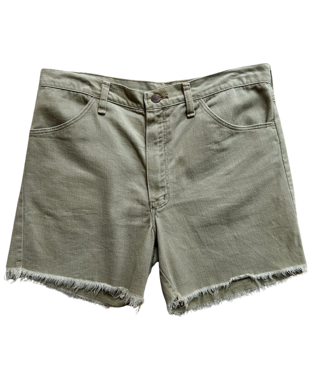 Light Green Wrangler Shorts