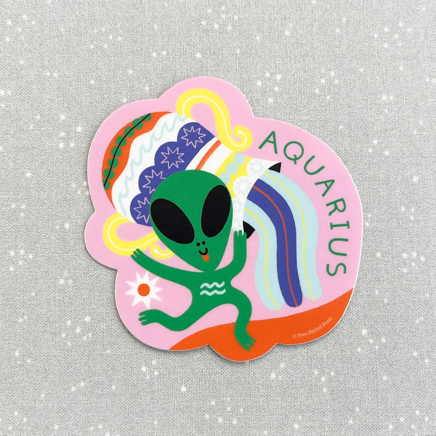 Aquarius Zodiac Vinyl Decal Sticker