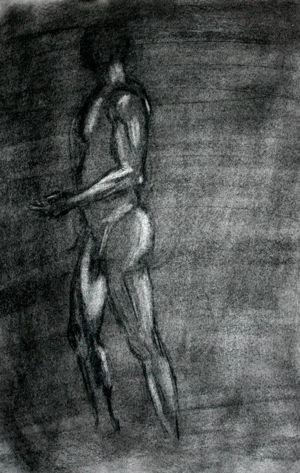 Charcoal 18 X 24 inches © Jenna Cahn 2011