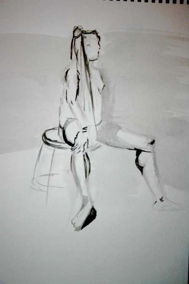 India ink 11 X 14 inches © Jenna Cahn 2011