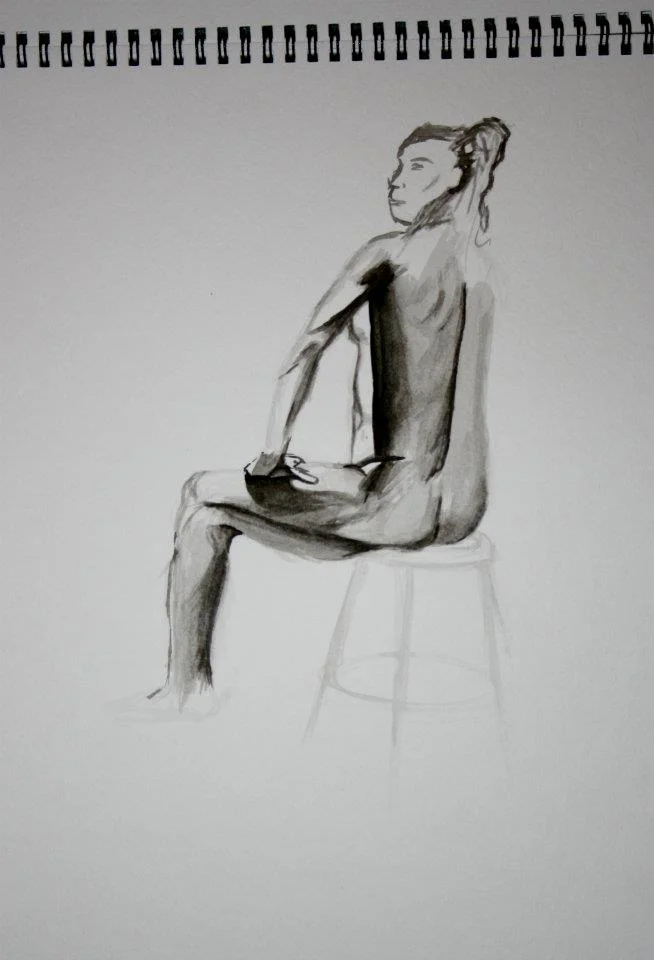 India ink 11 X 14 inches © Jenna Cahn 2011