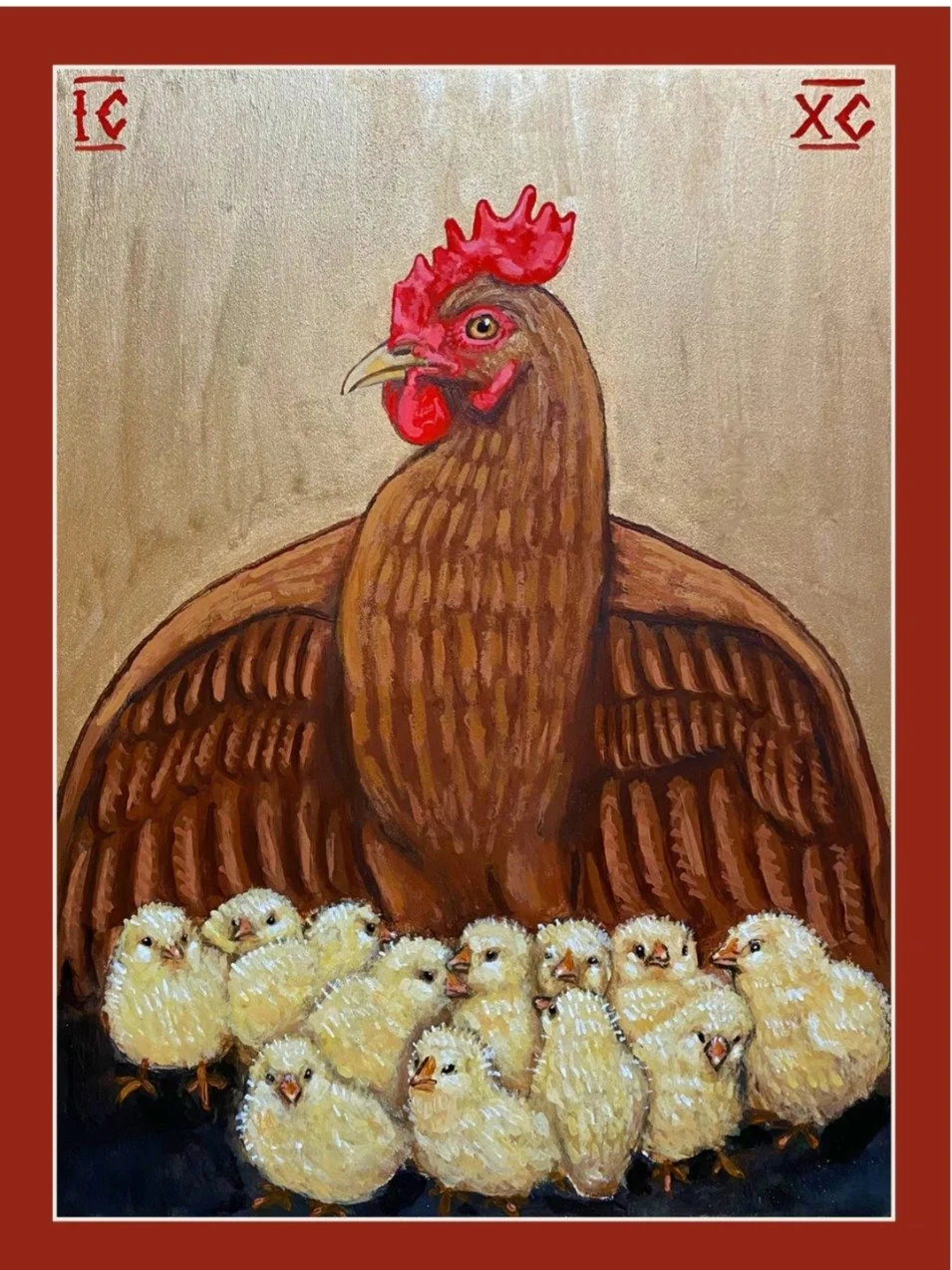 Did you know that actually uses the image of a mother hen to describe himself and his ministry? At first glance, it's a very maternal, feminine image -- a perfect fit for our continued conversation about unnamed and overlooked women in the scriptures
