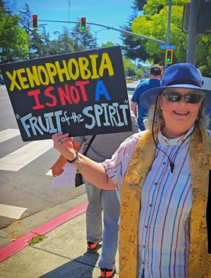 Blessed are the peacemakers, not the Kingmakers. UCH was well represented at rallies across the Bay Area today, aligning our voices with our values. #NoKings #PalmSundayWasAProtest