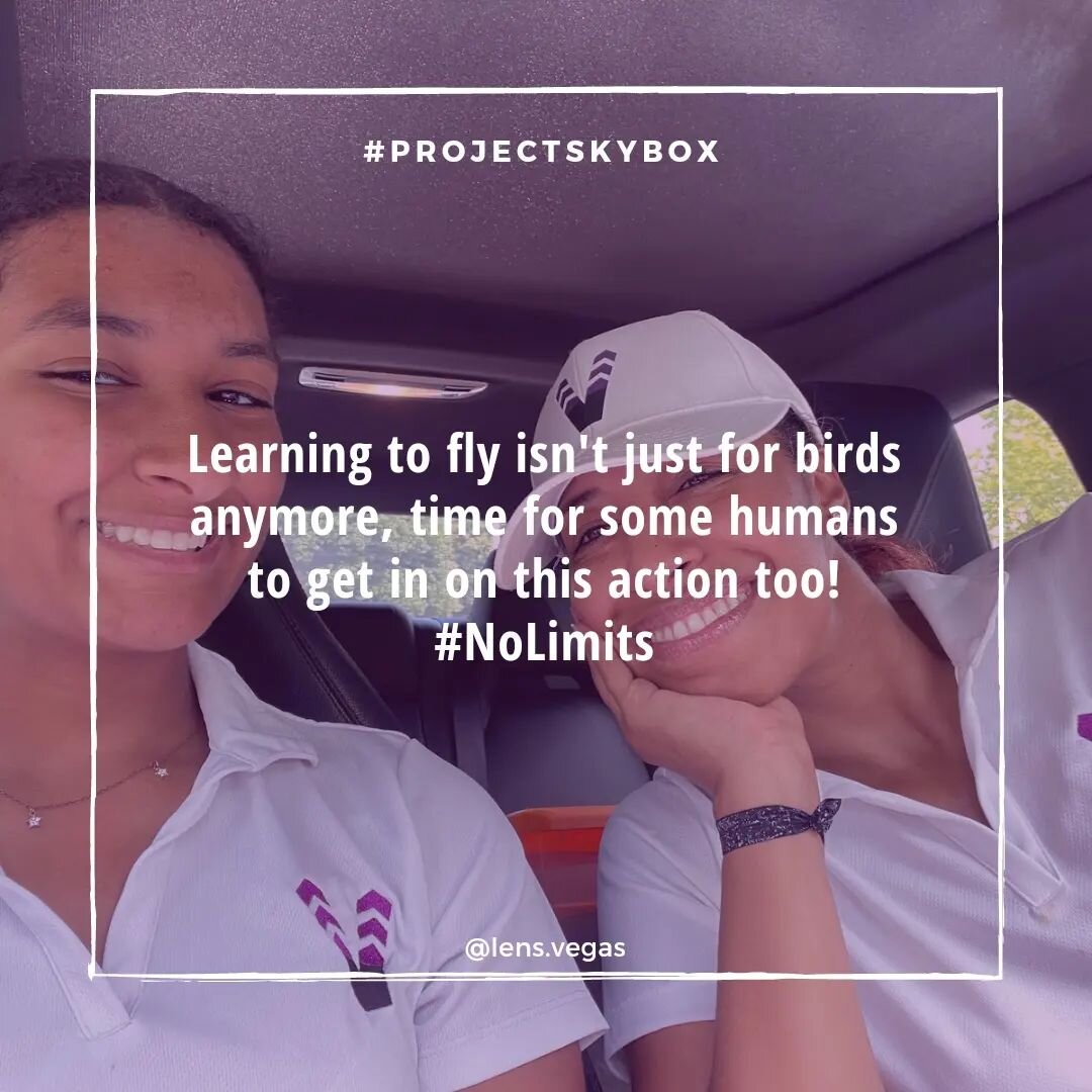 Learning to fly isn't just for birds anymore, time for some humans to get in on this action too! #NoLimits