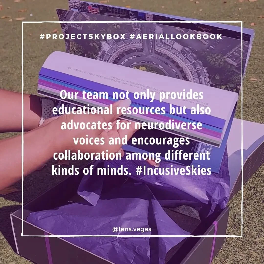 Our team not only provides educational resources but also advocates for neurodiverse voices and encourages collaboration among different kinds of minds. #IncusiveSkies