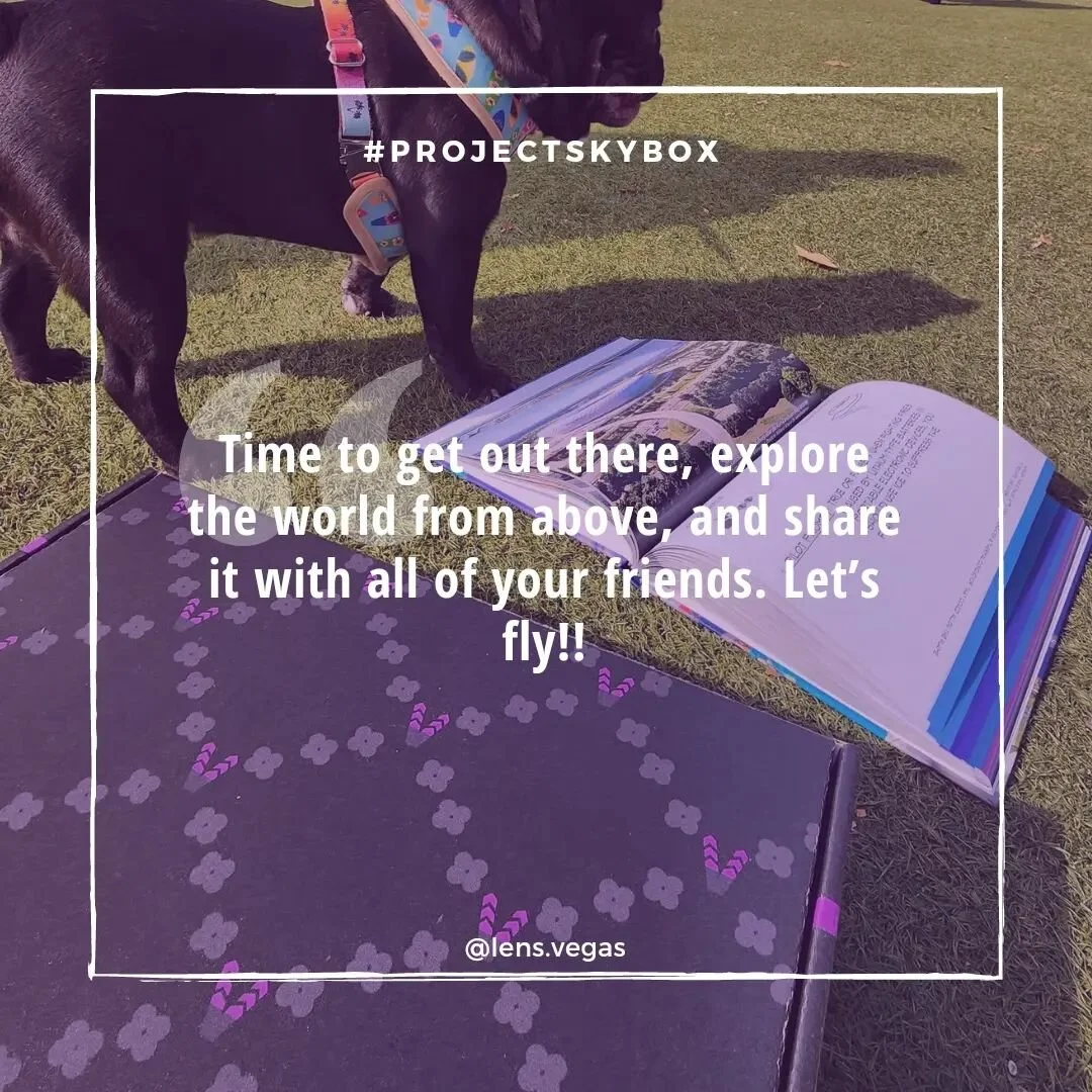 Time to get out there, explore the world from above, and share it with all of your friends. Let&rsquo;s fly!! #projectskybox