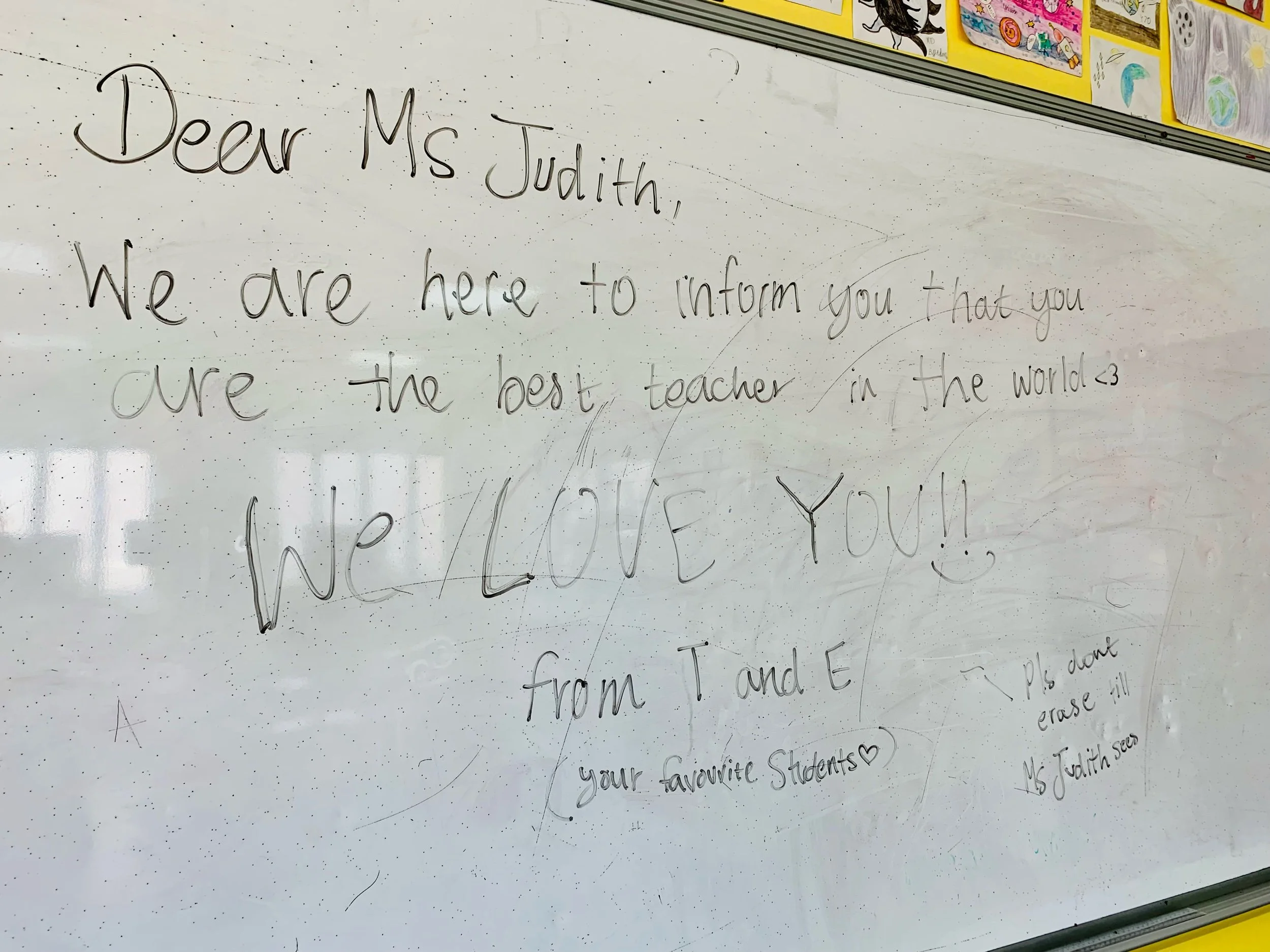 When the light shines, or act two