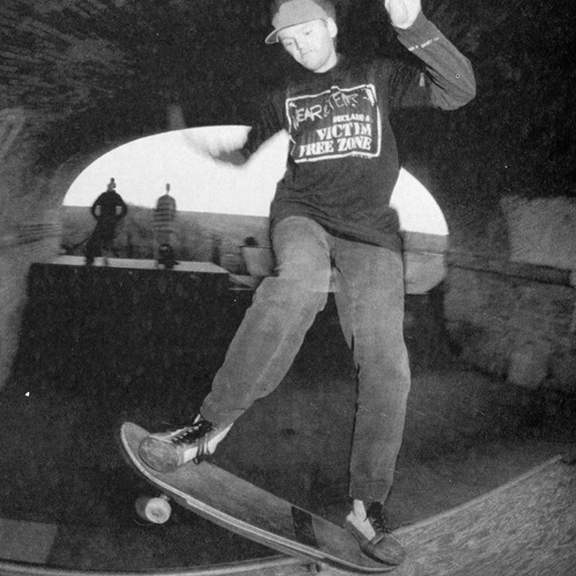 Don B at Dead Rabbit's, Winchester, early 90's; photo: TLB (?)