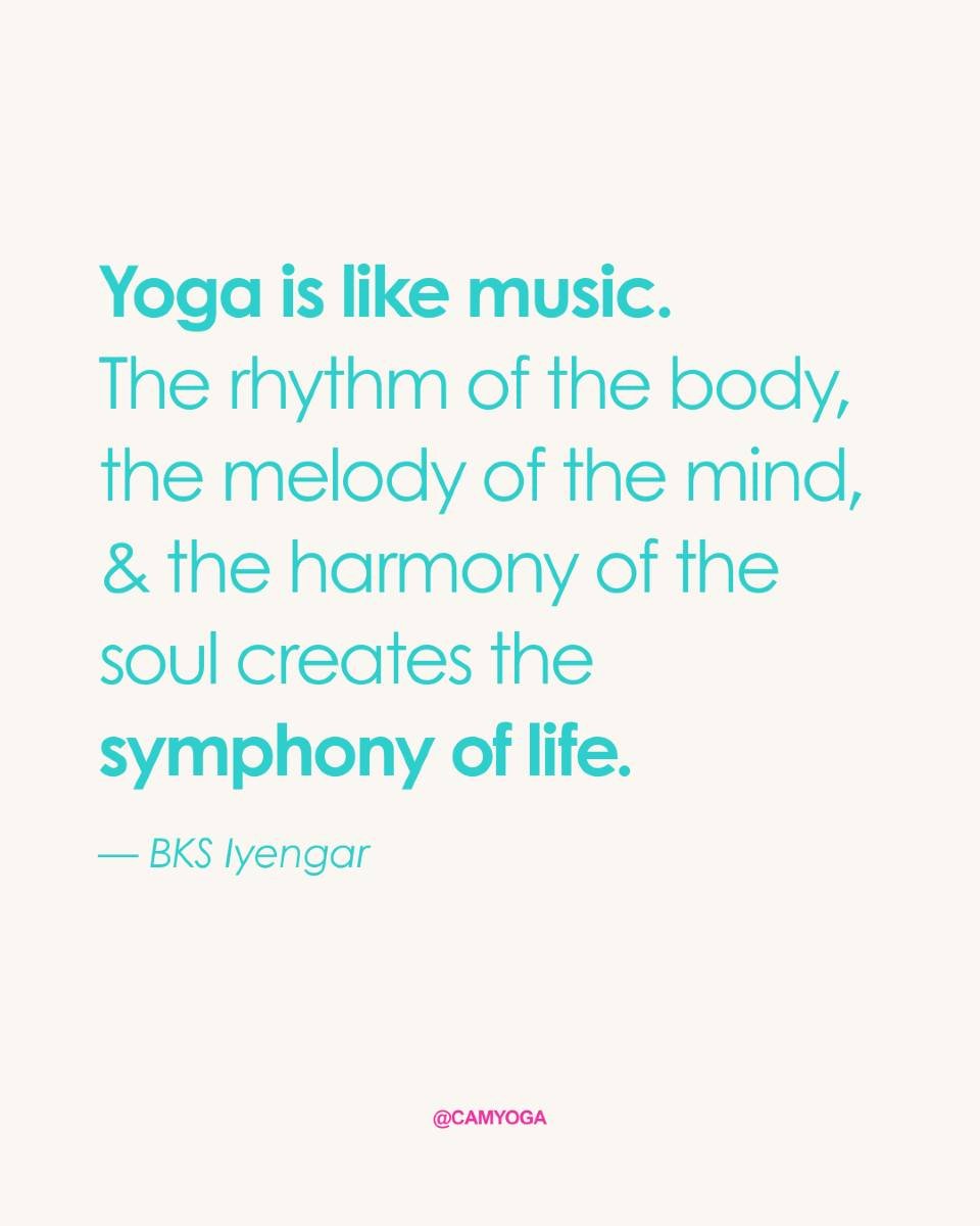 Feeling the rhythm of body, mind, and soul come together, just like B.K.S. Iyengar describes. When we move with intention, listen deeply, and connect, we create the unique symphony of life. 🎶✨

#yogaphilosophy #BKSIyengar #yogainspiration #iyengaryo