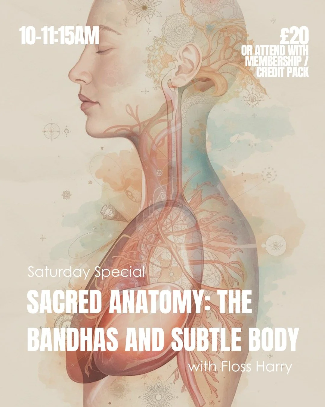 This Saturday, choose your adventure ✨ We've got two incredible opportunities to dive deeper and challenge yourself, whether you're exploring subtle energy or building fierce physical strength!

First up: Subtle Body Focus - Exploring the Bandhas (To