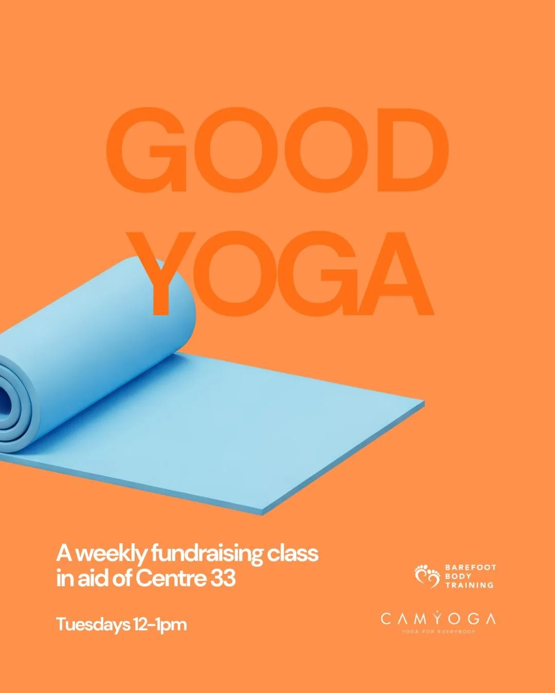 New year, new name, same big heart. 🧡 We are starting 2026 with a bang by introducing GOOD YOGA - the rebrand of our beloved community donation classes in collaboration with @barefootbodytraining !

We believe yoga should feel good and do good. That