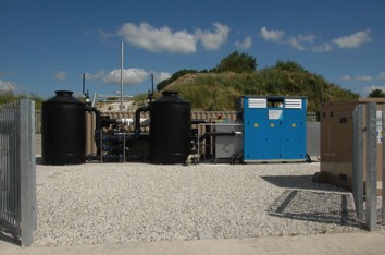 DMT Carborex© membrane system plant