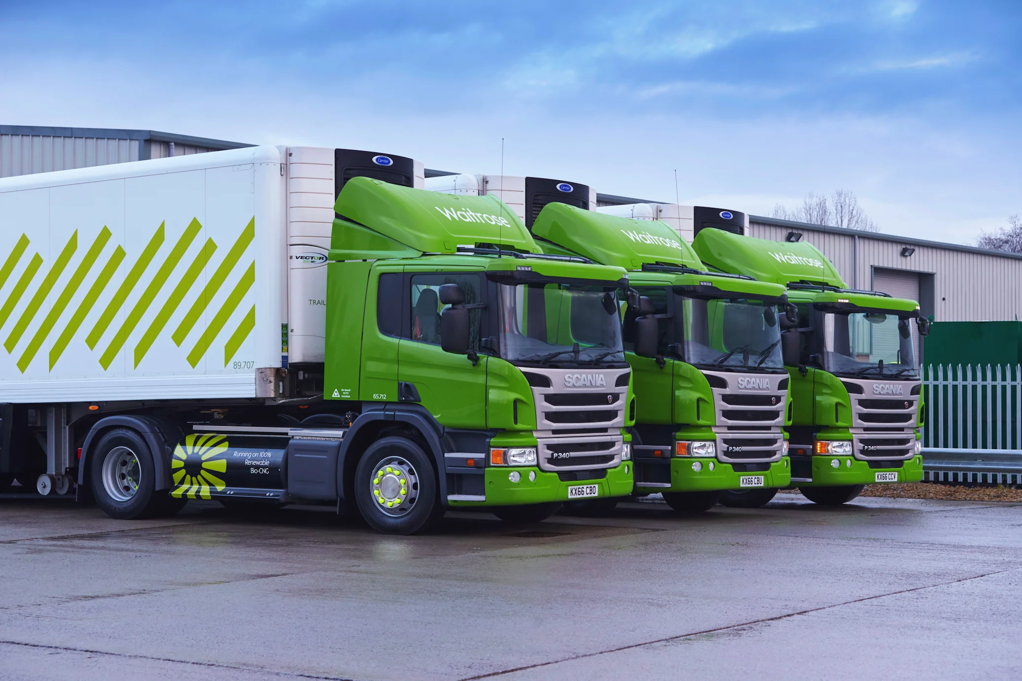 BARROW GREEN GAS DELIGHTED TO BE SUPPLYING GREEN GAS FOR USE IN WAITROSE’S NEW GAS FUELLED TRUCKS