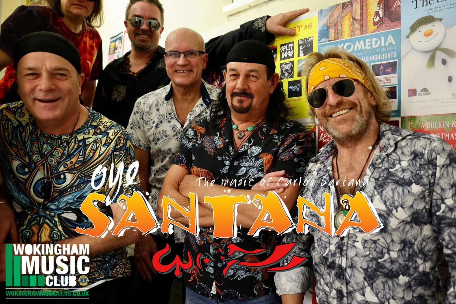 Oye Santana - the UK’s premier tribute to Carlos Santana