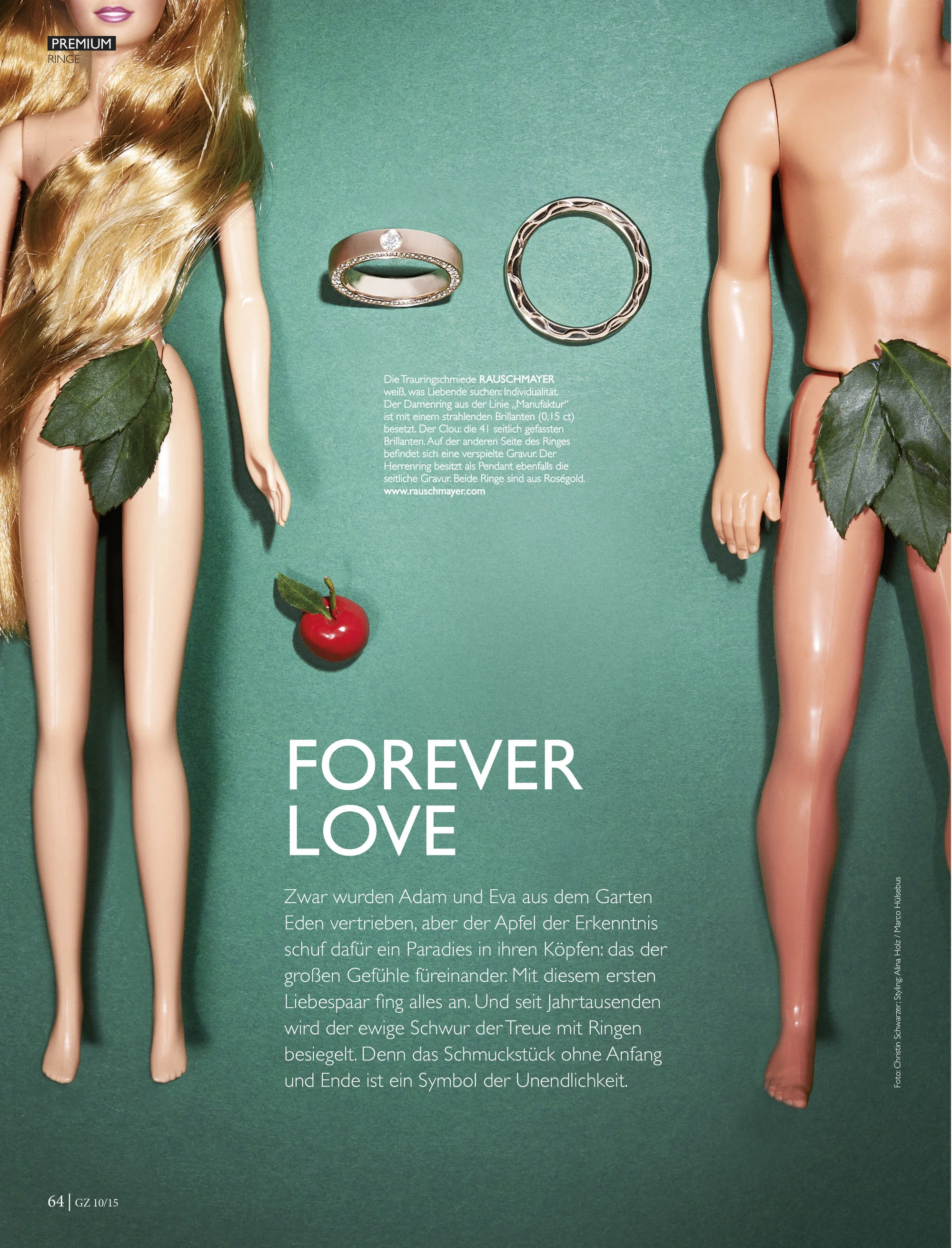 Client: Untitled Verlag l GZ Goldschmiedezeitung Styling: Alina Holz @Kult