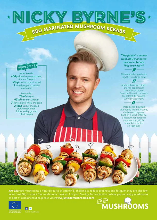 Nicky Byrne - Mushroom Campaign