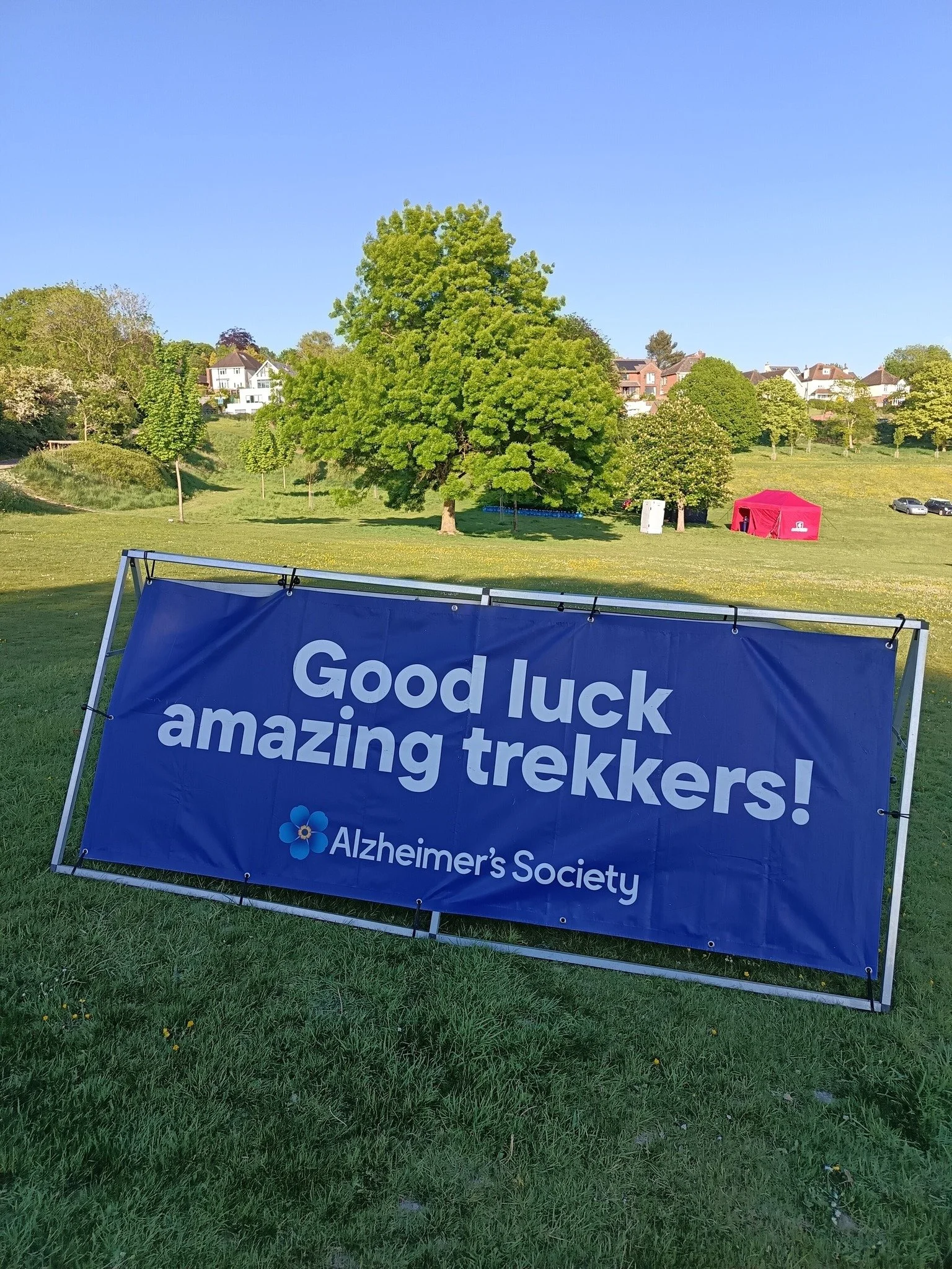 Alzheimer's Society Trek26 & East Anglian Air Ambulance Trek24 Events Bask In The Spring Sunshine