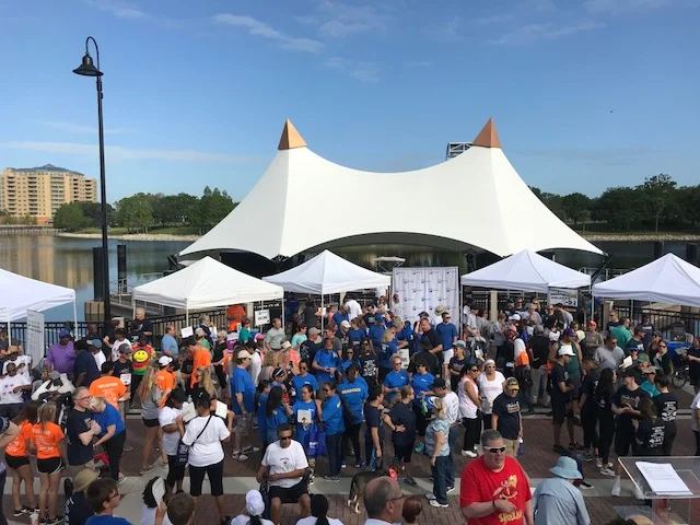 Many Walkers enjoyed the beautiful sunshine at the Walk on Saturday morning.