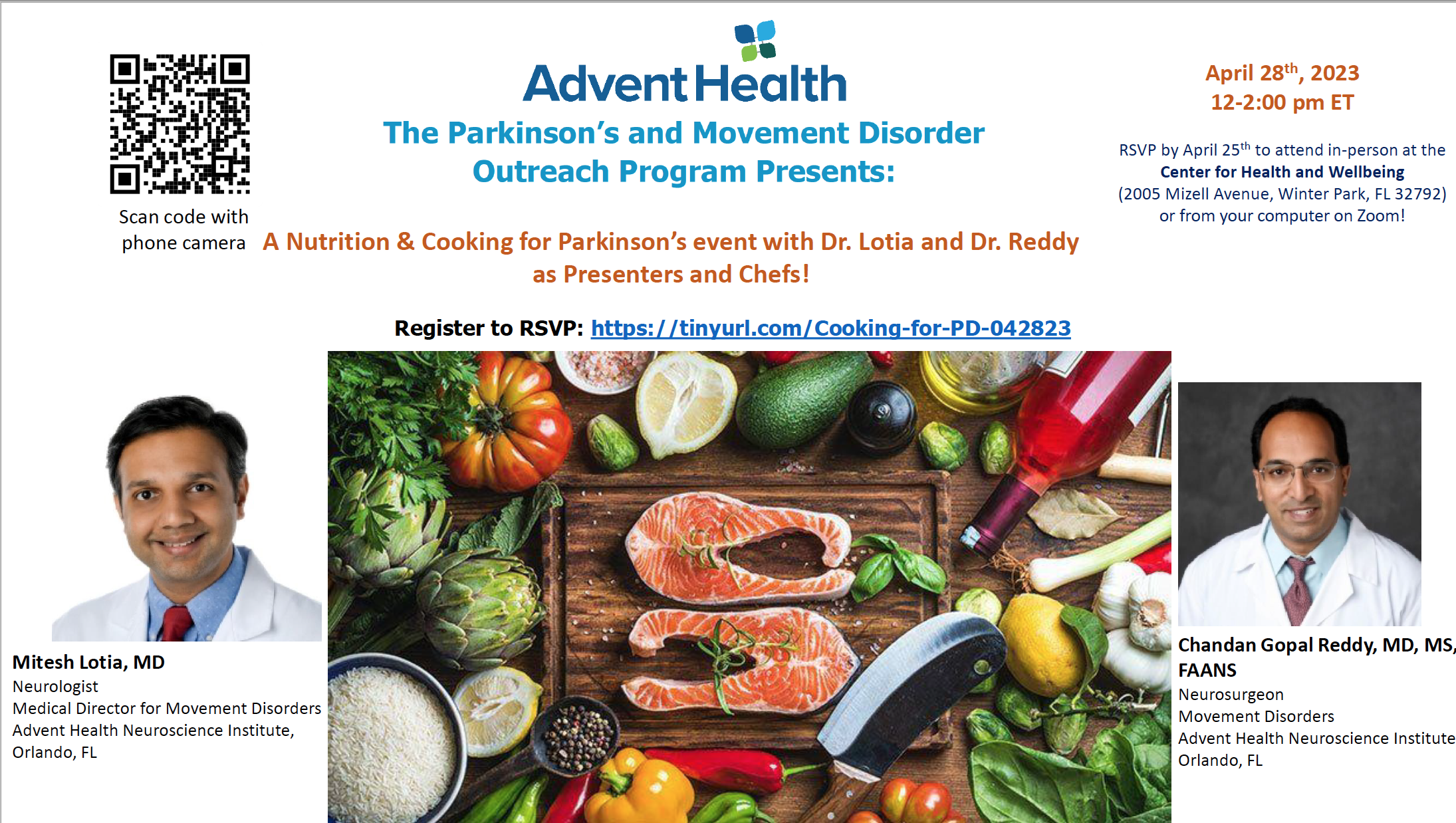 AdventHealth - Cooking Demonstration for PD