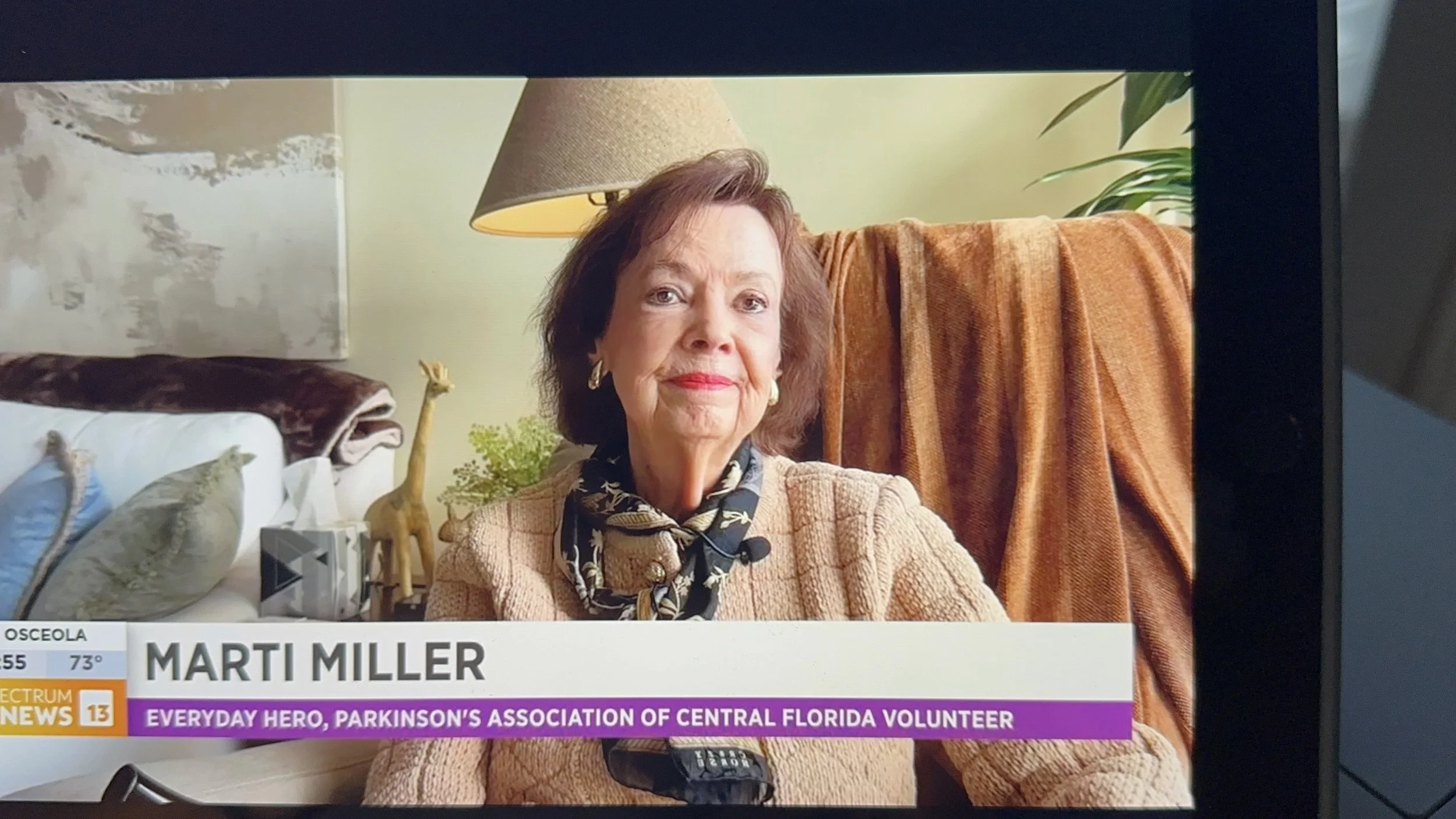 PACF Board Founder named Spectrum News Everyday Hero!