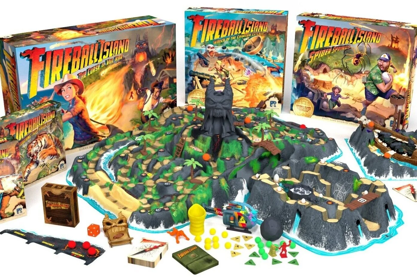 Copy of Fireball Island Action Game and Expansion Sets