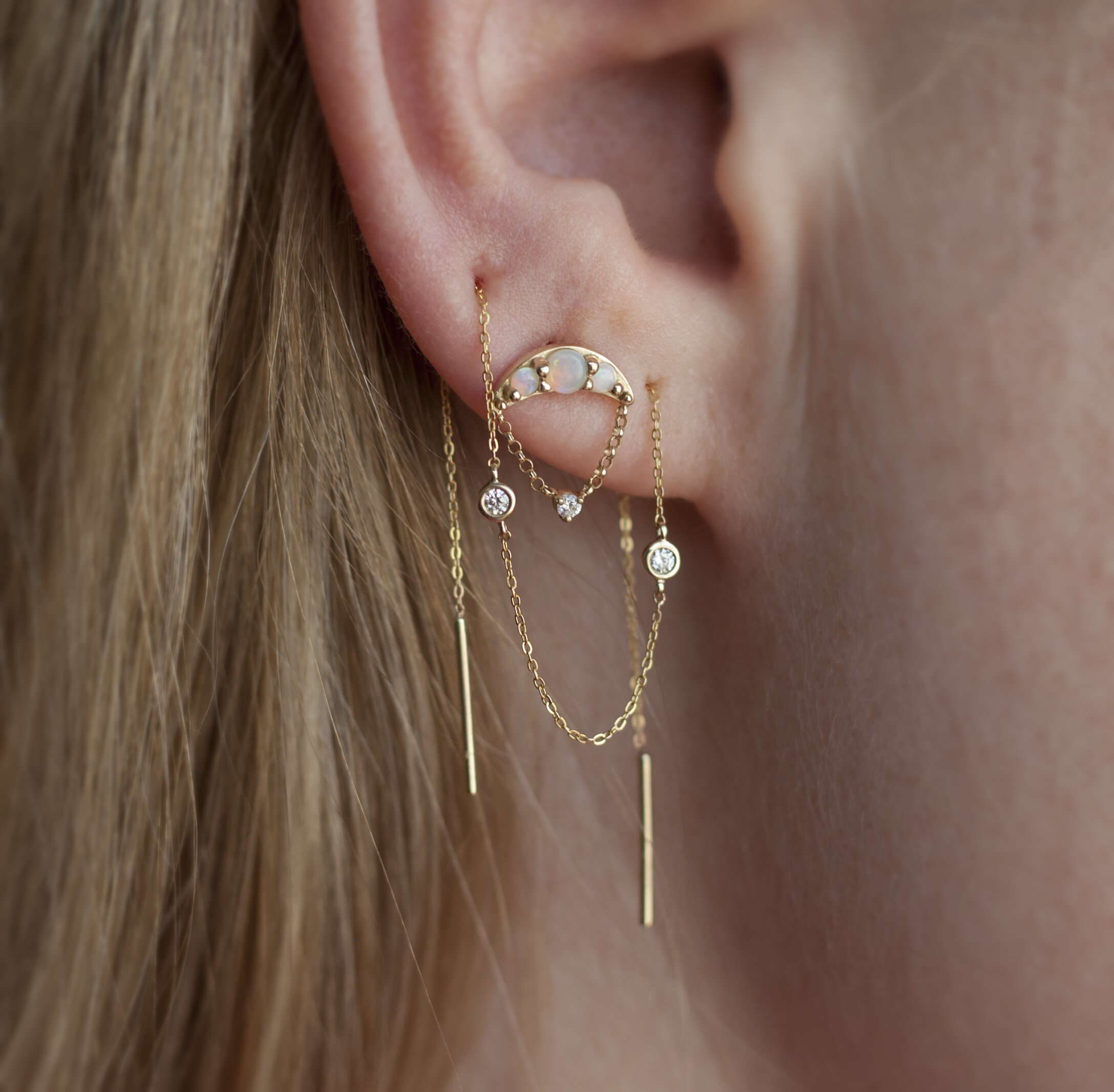 flat-back-earrings-screwbacks-for-multiple-piercings - ComfyEarrings.com