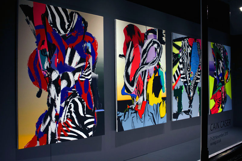 Paintings by Cain Caser