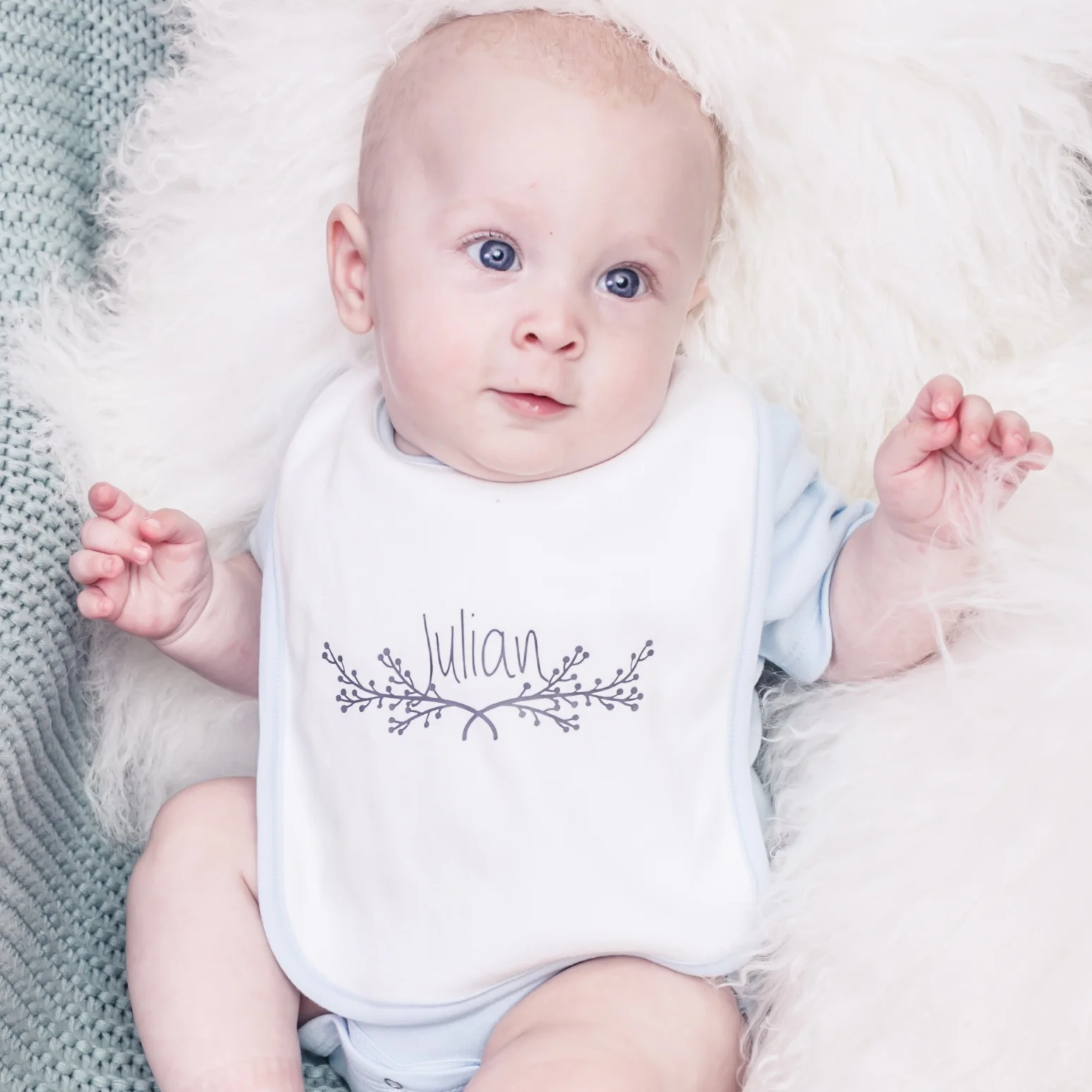 Personalized Baby Bib - www.thedetaileddiva.com.jpg
